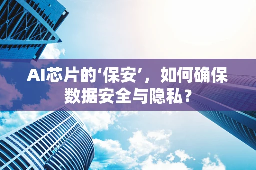 AI芯片的‘保安’，如何确保数据安全与隐私？