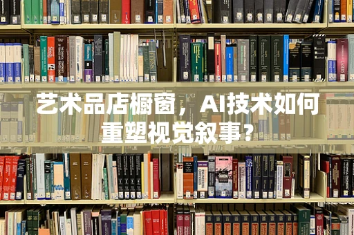 艺术品店橱窗，AI技术如何重塑视觉叙事？