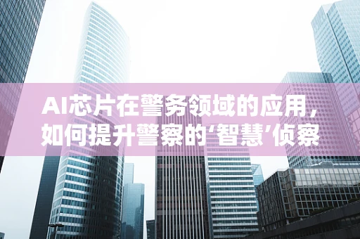 AI芯片在警务领域的应用，如何提升警察的‘智慧’侦察能力？