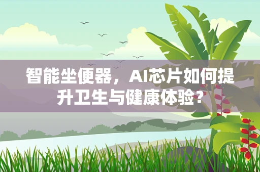 智能坐便器，AI芯片如何提升卫生与健康体验？