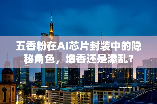 五香粉在AI芯片封装中的隐秘角色，增香还是添乱？