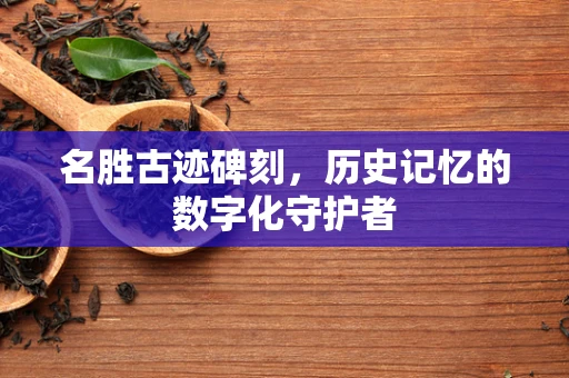 名胜古迹碑刻，历史记忆的数字化守护者