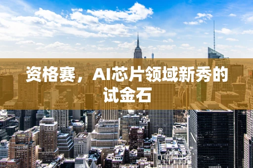 资格赛，AI芯片领域新秀的试金石