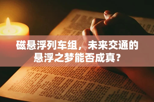 磁悬浮列车组，未来交通的悬浮之梦能否成真？
