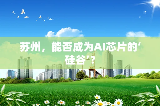 苏州，能否成为AI芯片的‘硅谷’？