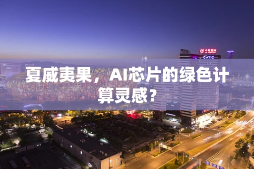夏威夷果，AI芯片的绿色计算灵感？