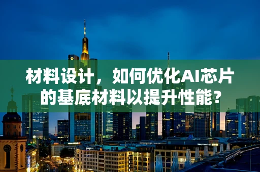 材料设计，如何优化AI芯片的基底材料以提升性能？
