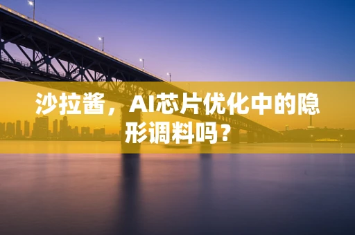 沙拉酱，AI芯片优化中的隐形调料吗？
