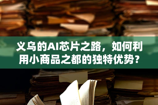 义乌的AI芯片之路，如何利用小商品之都的独特优势？