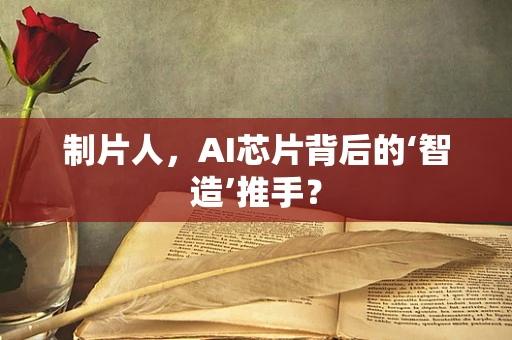 制片人，AI芯片背后的‘智造’推手？
