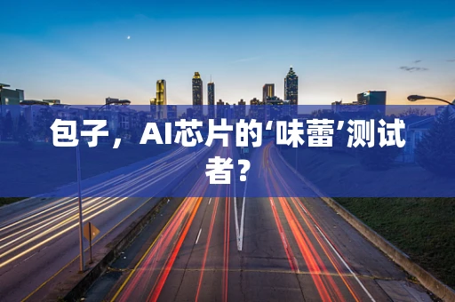包子，AI芯片的‘味蕾’测试者？