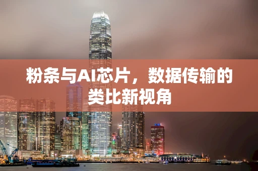 粉条与AI芯片，数据传输的类比新视角