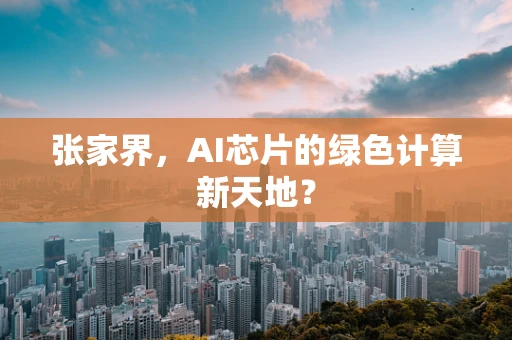 张家界，AI芯片的绿色计算新天地？
