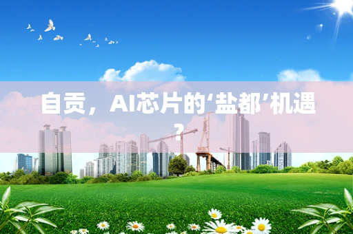自贡，AI芯片的‘盐都’机遇？