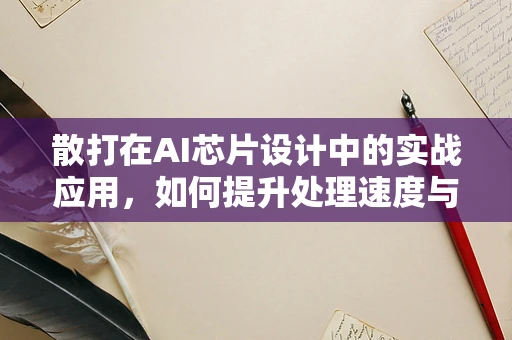 散打在AI芯片设计中的实战应用，如何提升处理速度与能效比？