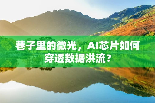 巷子里的微光，AI芯片如何穿透数据洪流？