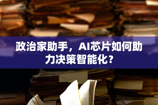 政治家助手，AI芯片如何助力决策智能化？
