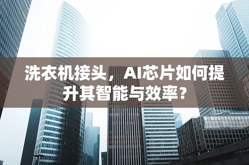 洗衣机接头，AI芯片如何提升其智能与效率？