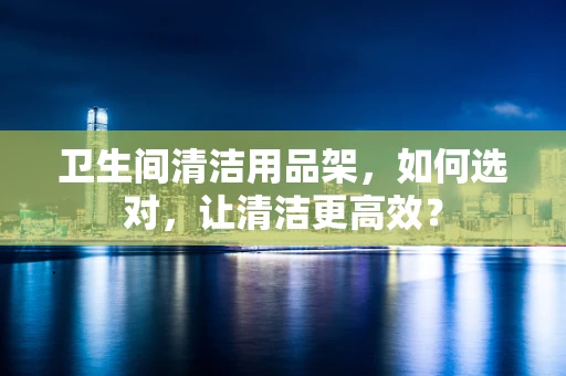 卫生间清洁用品架，如何选对，让清洁更高效？