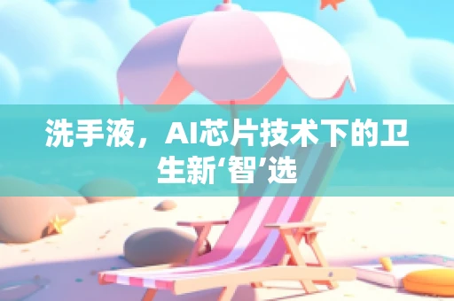 洗手液，AI芯片技术下的卫生新‘智’选