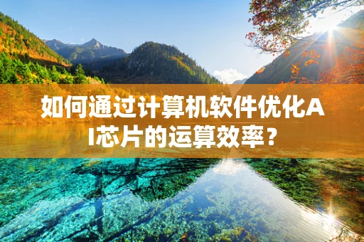 如何通过计算机软件优化AI芯片的运算效率？