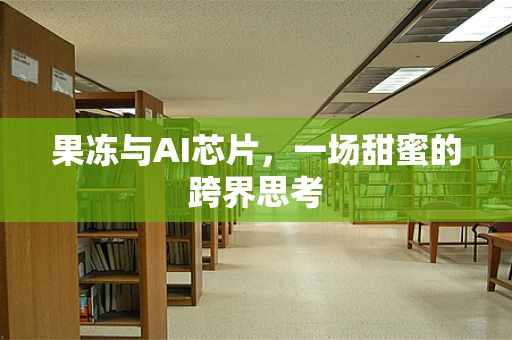 果冻与AI芯片，一场甜蜜的跨界思考