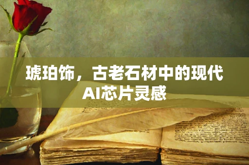 琥珀饰，古老石材中的现代AI芯片灵感