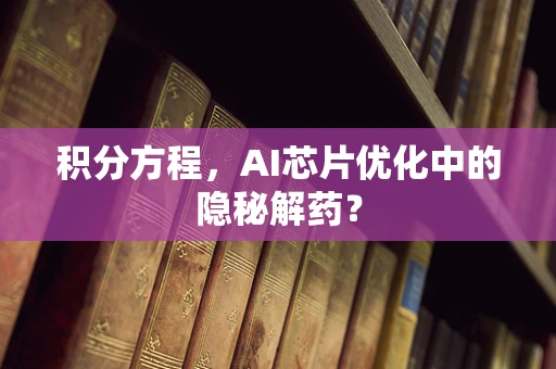 积分方程，AI芯片优化中的隐秘解药？