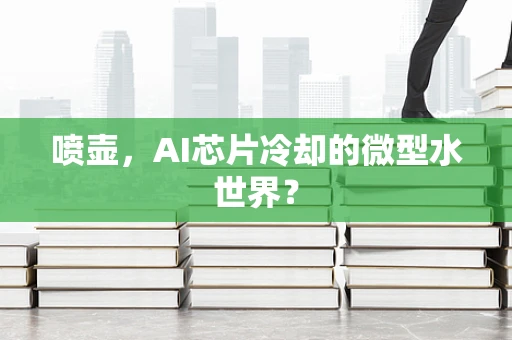 喷壶，AI芯片冷却的微型水世界？