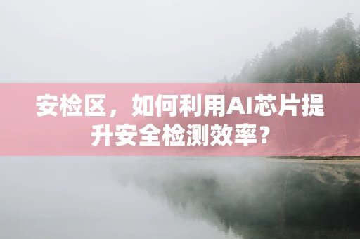 安检区，如何利用AI芯片提升安全检测效率？