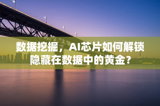 数据挖掘，AI芯片如何解锁隐藏在数据中的黄金？