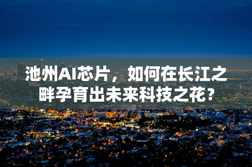 池州AI芯片，如何在长江之畔孕育出未来科技之花？