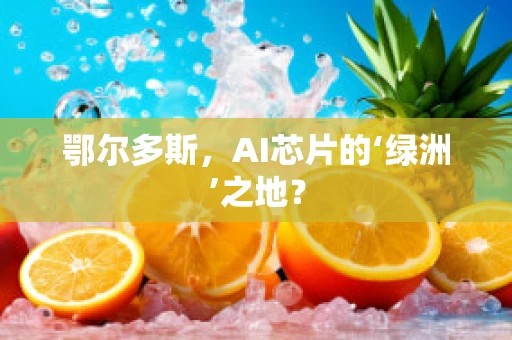 鄂尔多斯，AI芯片的‘绿洲’之地？