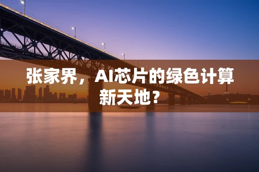 张家界，AI芯片的绿色计算新天地？