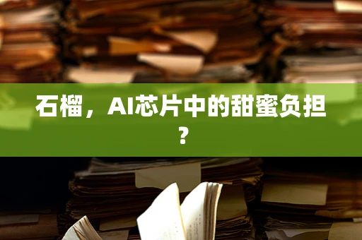 石榴，AI芯片中的甜蜜负担？