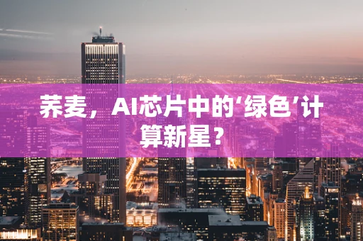 荞麦，AI芯片中的‘绿色’计算新星？