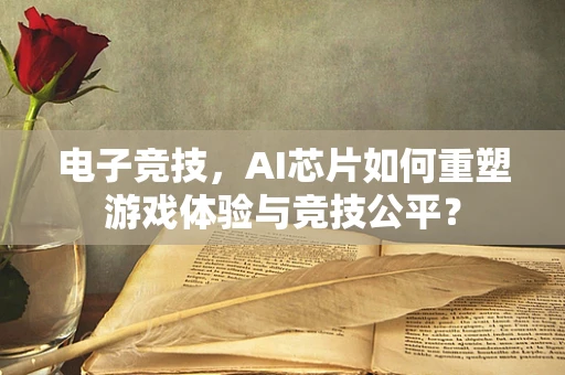 电子竞技，AI芯片如何重塑游戏体验与竞技公平？