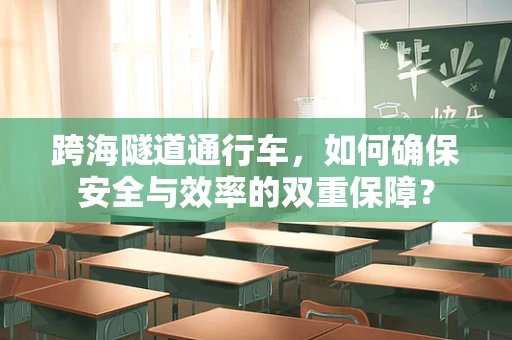 跨海隧道通行车，如何确保安全与效率的双重保障？