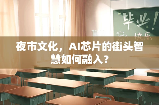夜市文化，AI芯片的街头智慧如何融入？