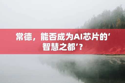 常德，能否成为AI芯片的‘智慧之都’？