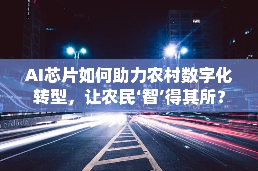 AI芯片如何助力农村数字化转型，让农民‘智’得其所？