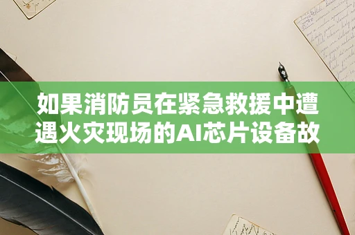 如果消防员在紧急救援中遭遇火灾现场的AI芯片设备故障，他们该如何应对？