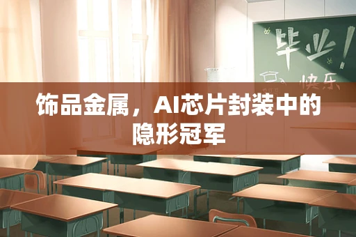 饰品金属，AI芯片封装中的隐形冠军