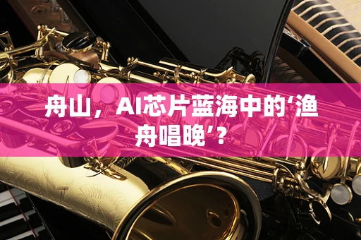 舟山，AI芯片蓝海中的‘渔舟唱晚’？