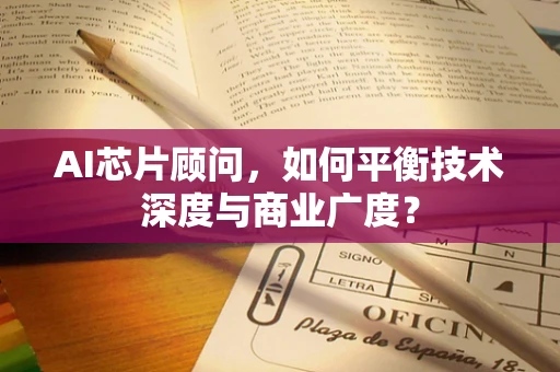 AI芯片顾问，如何平衡技术深度与商业广度？