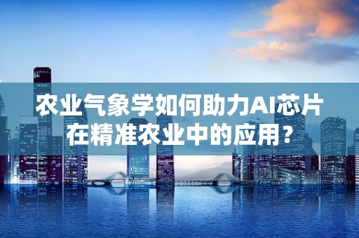 农业气象学如何助力AI芯片在精准农业中的应用？