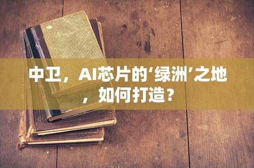 中卫，AI芯片的‘绿洲’之地，如何打造？