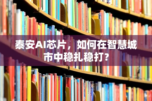 泰安AI芯片，如何在智慧城市中稳扎稳打？