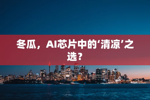 冬瓜，AI芯片中的‘清凉’之选？