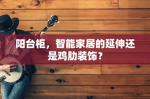 阳台柜，智能家居的延伸还是鸡肋装饰？